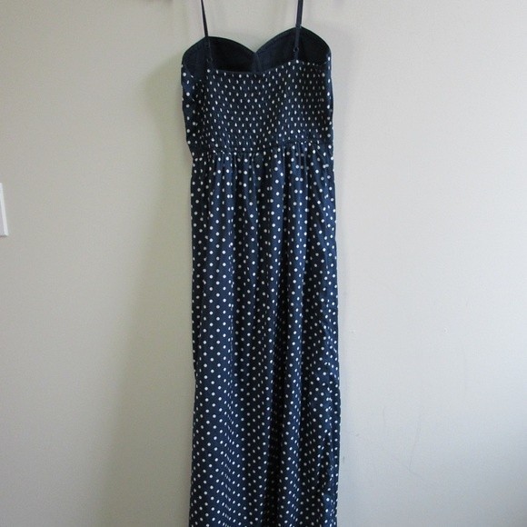 Band of Gypsies polkadot maxi dress with shorts high low dress - Picture 2 of 5